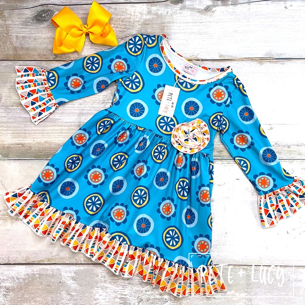 Retro Geo Dress